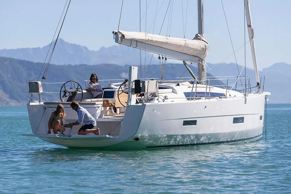 Dufour 430 sailboat