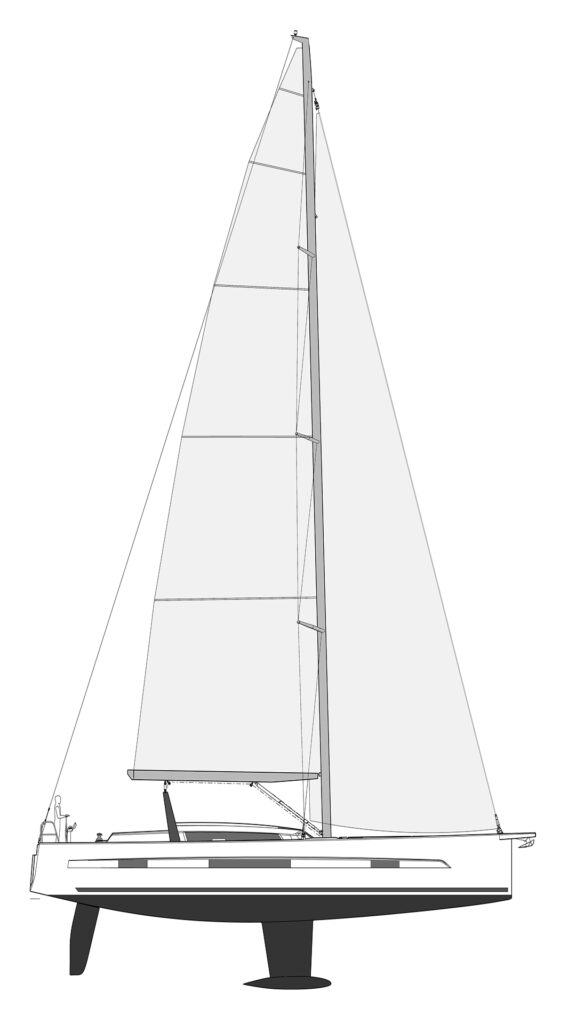 sailing yacht a quille