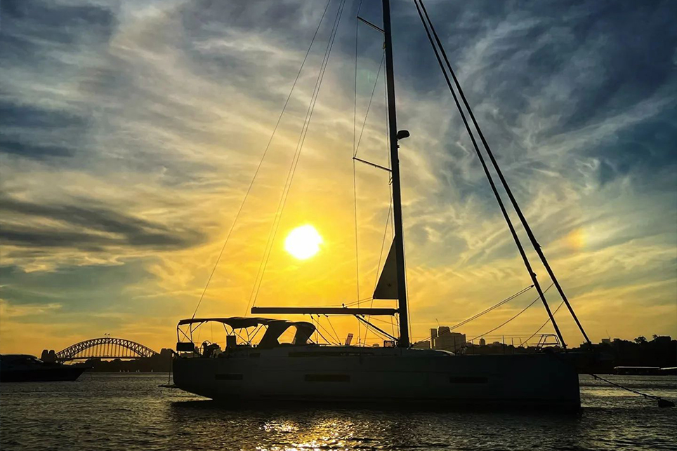 Australia-Sailboat-Dufour-530-Mooring