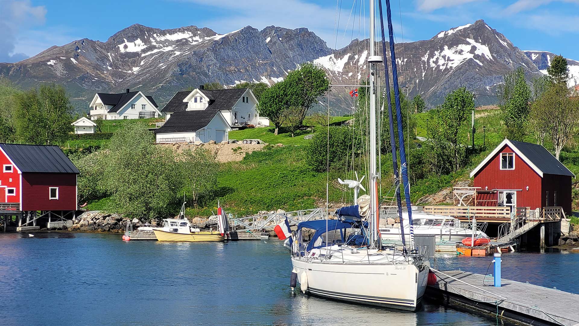 Dufour-455-Norway-Cruisingboat-Mooring