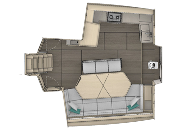 LONG KITCHEN