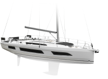 V2 – Sailboat-Dufour-54-sail-profil